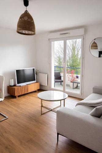 Canteleu Apartment | T2 calme Canteleu Proche Transports & Rouen Centre