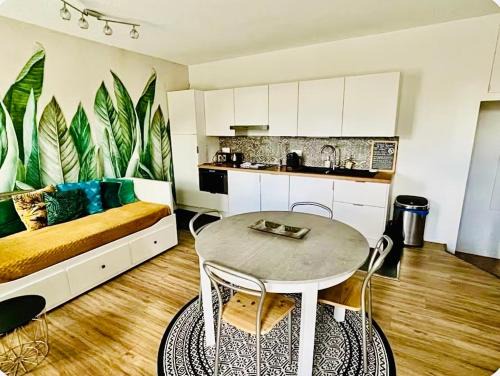 La Roche-sur-Foron Apartment | T2 Cozy au Centre, 3 Couchages, Train Express Annecy-Evian-Genève-SaintGervais, Evènements Salon RochExpo, Chamonix et Megève à 45mn, Annecy à 30mn!