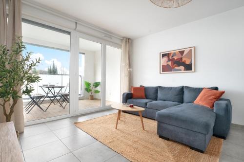 Patte d'Oie Apartment | T2 Havre paix Toulouse avec terrasse - Parking privé - 5 min Métro patte d'oie - Clinique pasteur