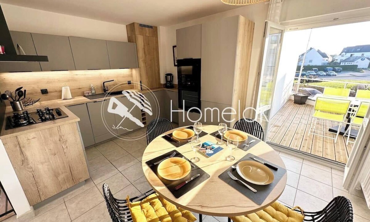 Larmor-Plage Apartment | T2 Hyper Cocon – Terrasses - Parking