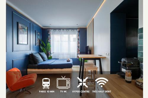 Enghien-les-Bains Apartment | T2 Premium Ciel Etoilé Hyper-Centre
