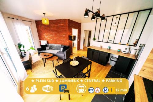 Quartier de la Boule - Champs-Pierreux Apartment | T3 BROOKLYN - Luminous - Central - Wifi - Parking