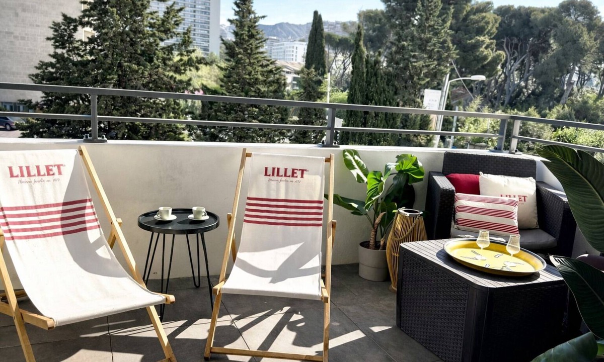 Mazargues Apartment | T3 modern terrace + parking - Marseille 9e