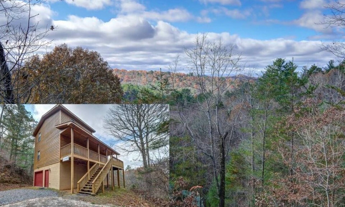 Murphy Ski Chalet | Take in Stunning Views in this Lovely Pet Friendly Smokey Mountains Chalet