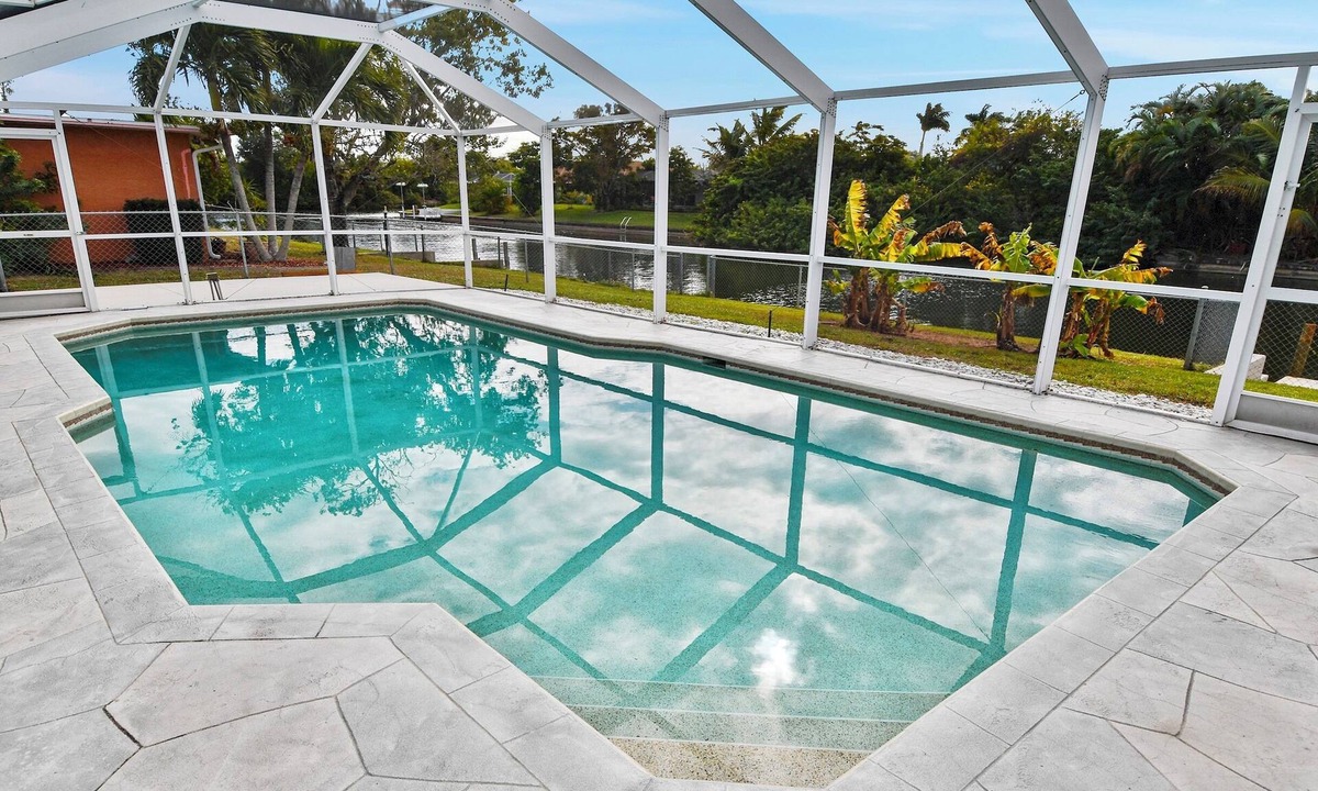 Fort Myers Villa | Talita | Canal Home, Heated Pool & fanced Yard