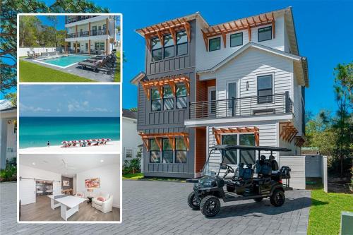 San Juan House | Tango! Beach House for 26 Guests! Plus Golf Cart!