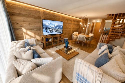 Leukerbad Apartment | Tarbey Alpine Apartment - Ski-in & Bergsicht