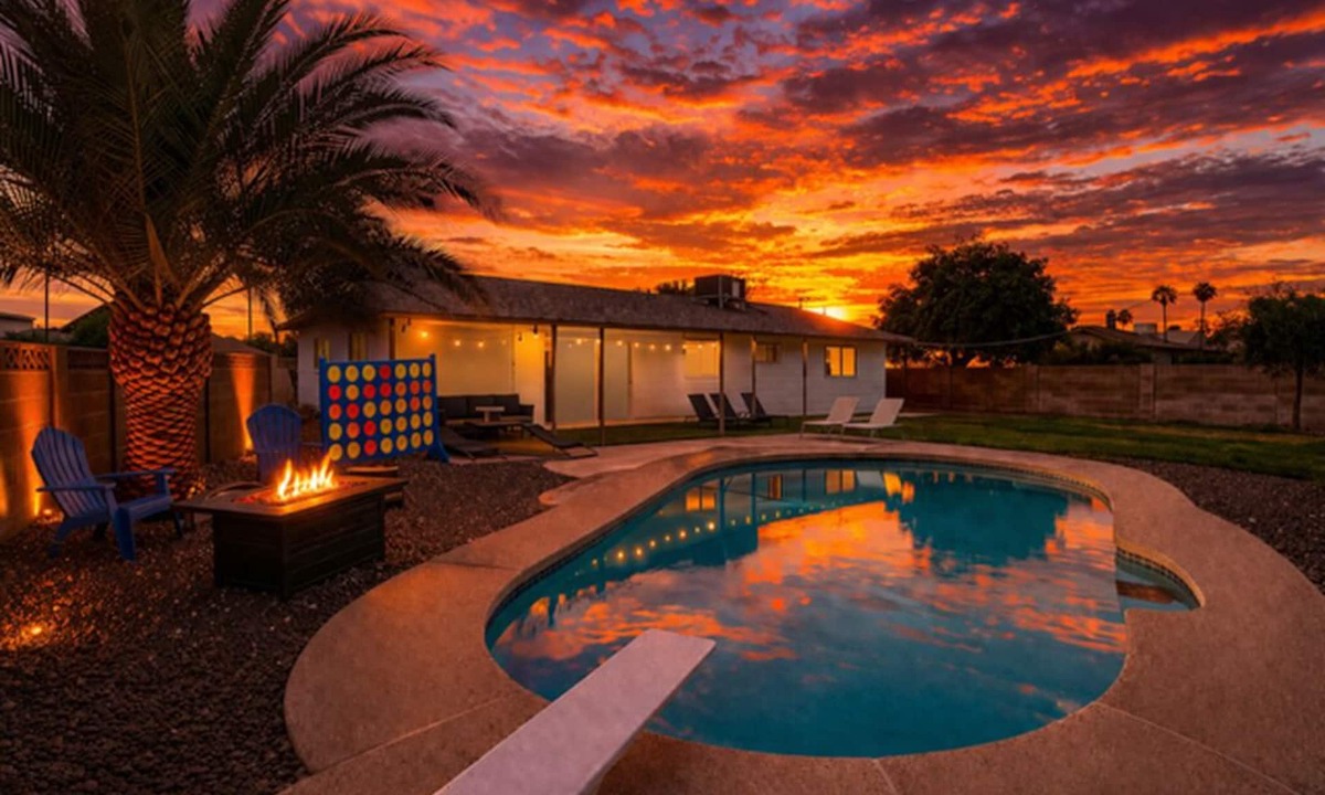 Tempe Gardens Villa | Tempe Resort - Pool + Diving Board, 4BR