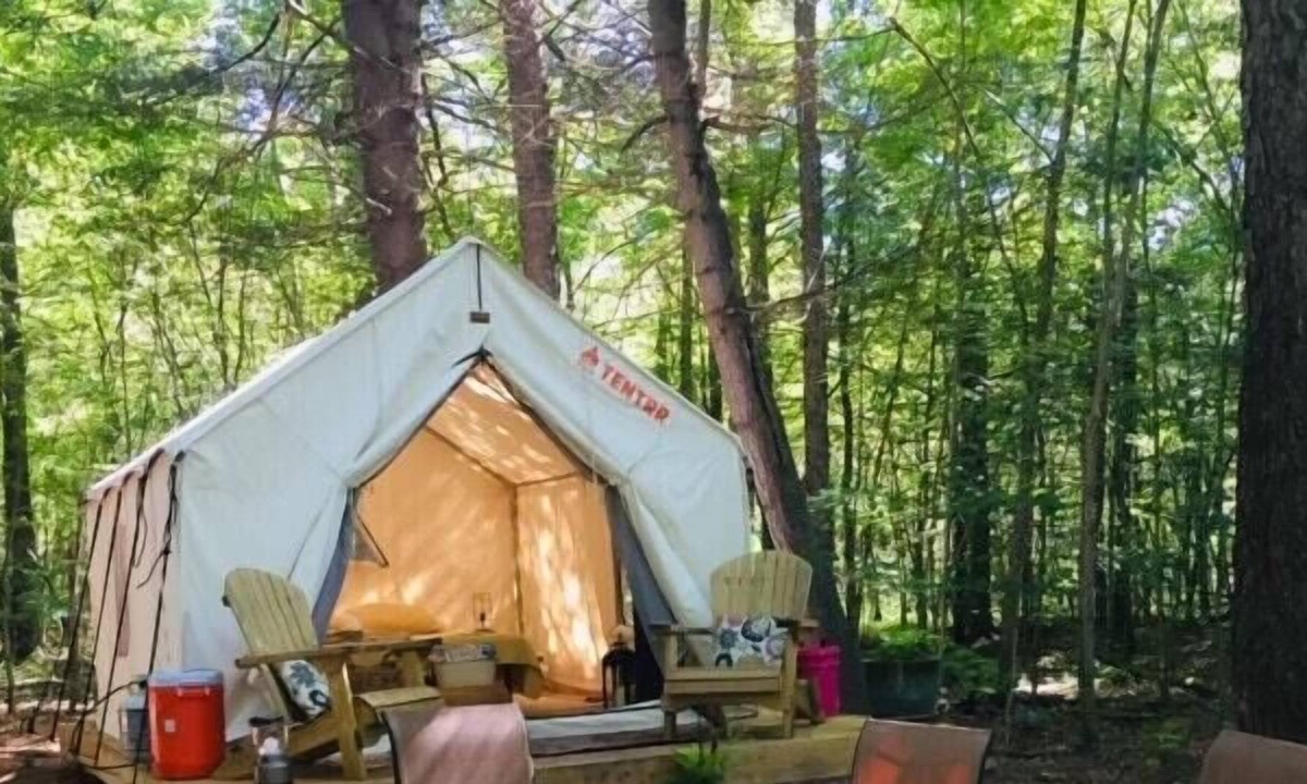 Smithville Flats RV Rental | Tentrr Signature Site - Pine Spirit