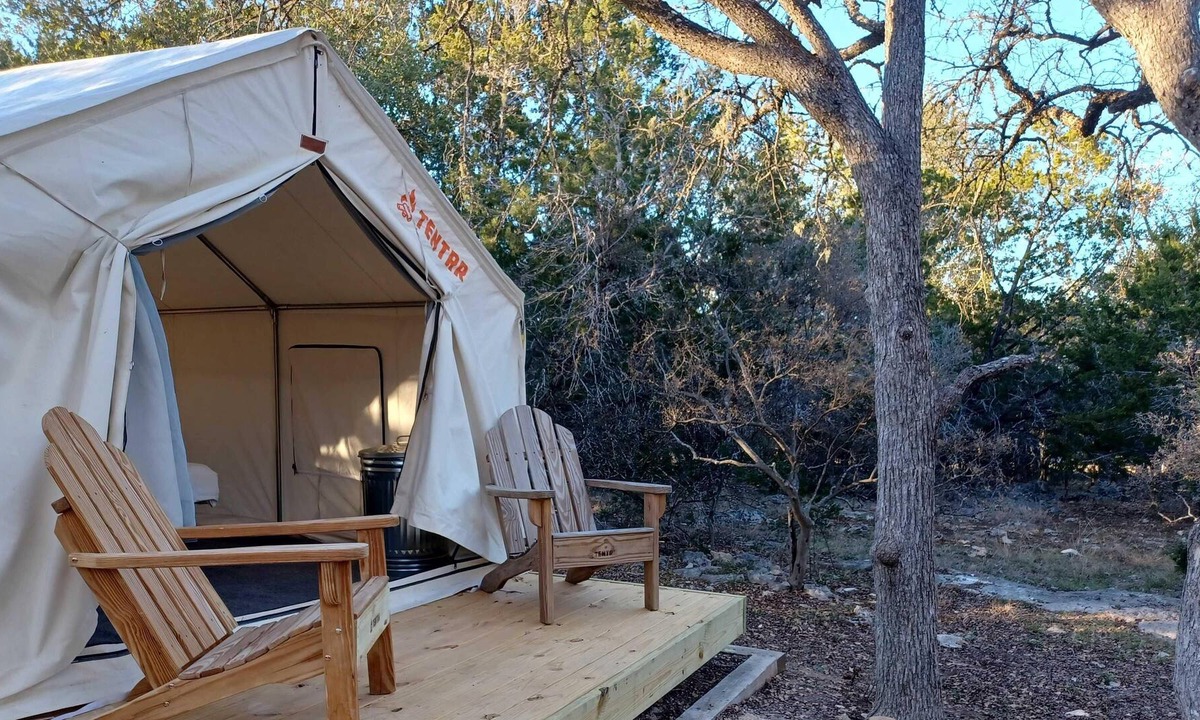Spring Branch RV Rental | Tentrr State Park Site - Texas Guadalupe River State Park - Site C - Single Camp