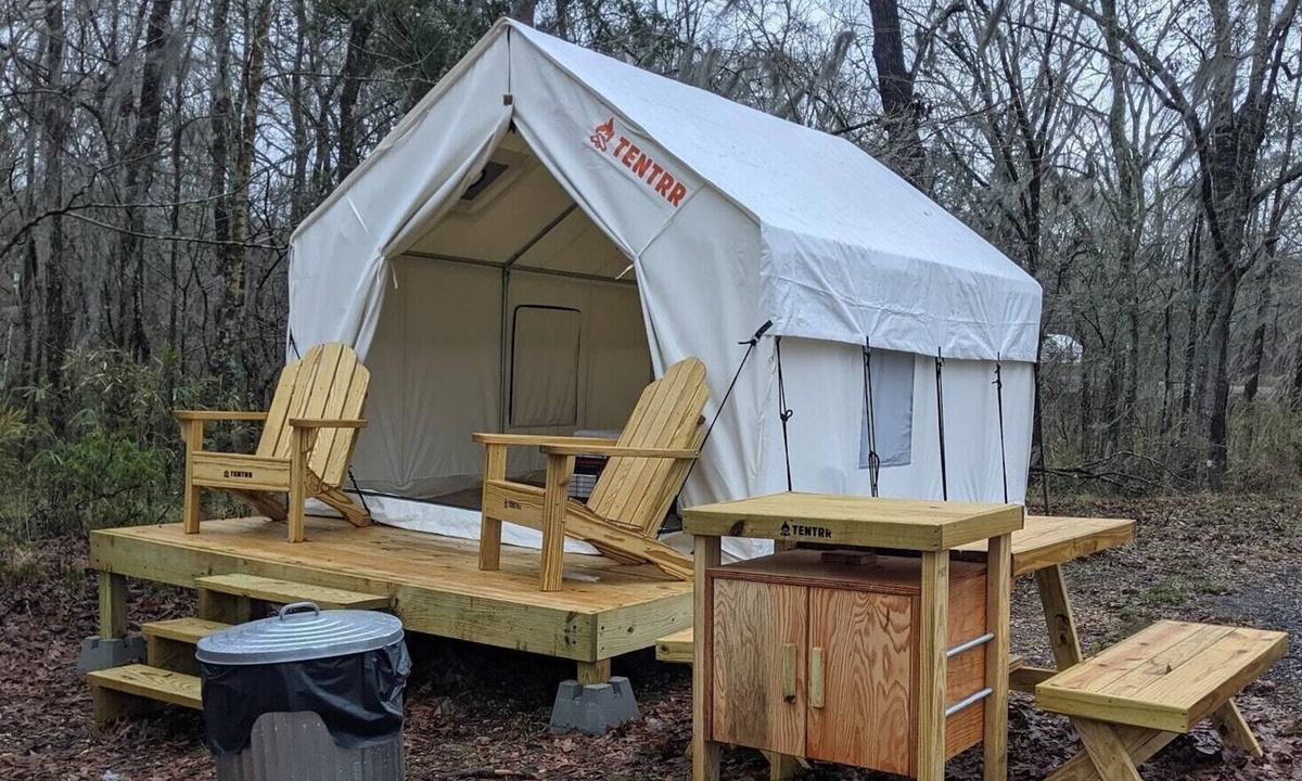 Saint Landry RV Rental | Tentrr State Park Site - Louisiana Chicot State Park - Site F - Single Camp