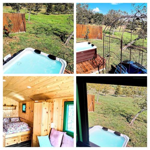 Villeneuve-sur-Lot Other | Terra Bulle Hébergement - Roulotte climatisée avec SPA privatif
