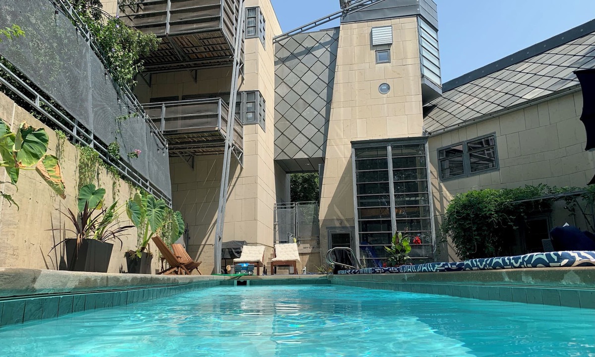 Lawrence House | The Architect's Modern Castle- Heated Pool w/Expansive Private Patio/KU Adjacent