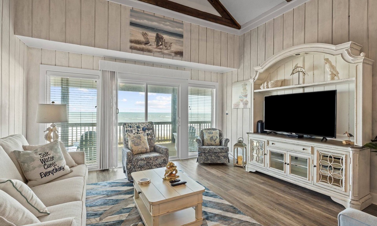 Pine Knoll Shores House | The Beachcomber- Stunning Oceanfront Home in PKS, NC