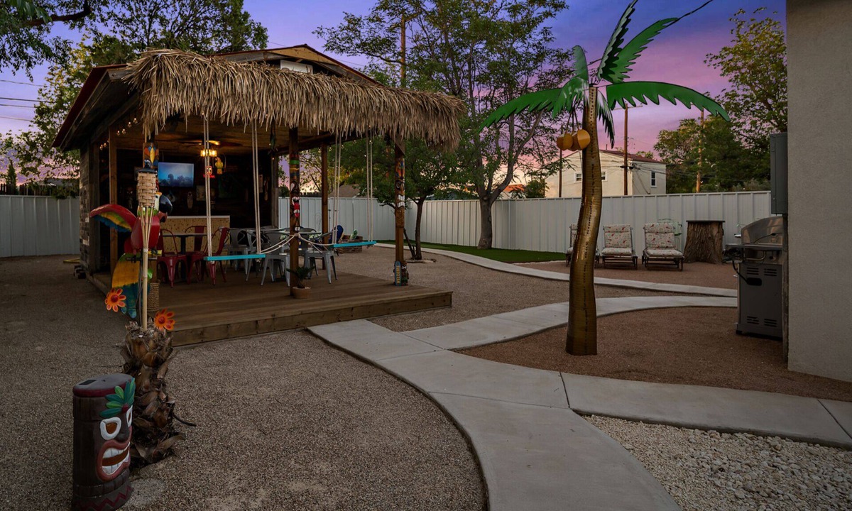Heart of Lubbock House | The Beachcomber - Lubbock, TX with Tiki Vibes! 🌺
