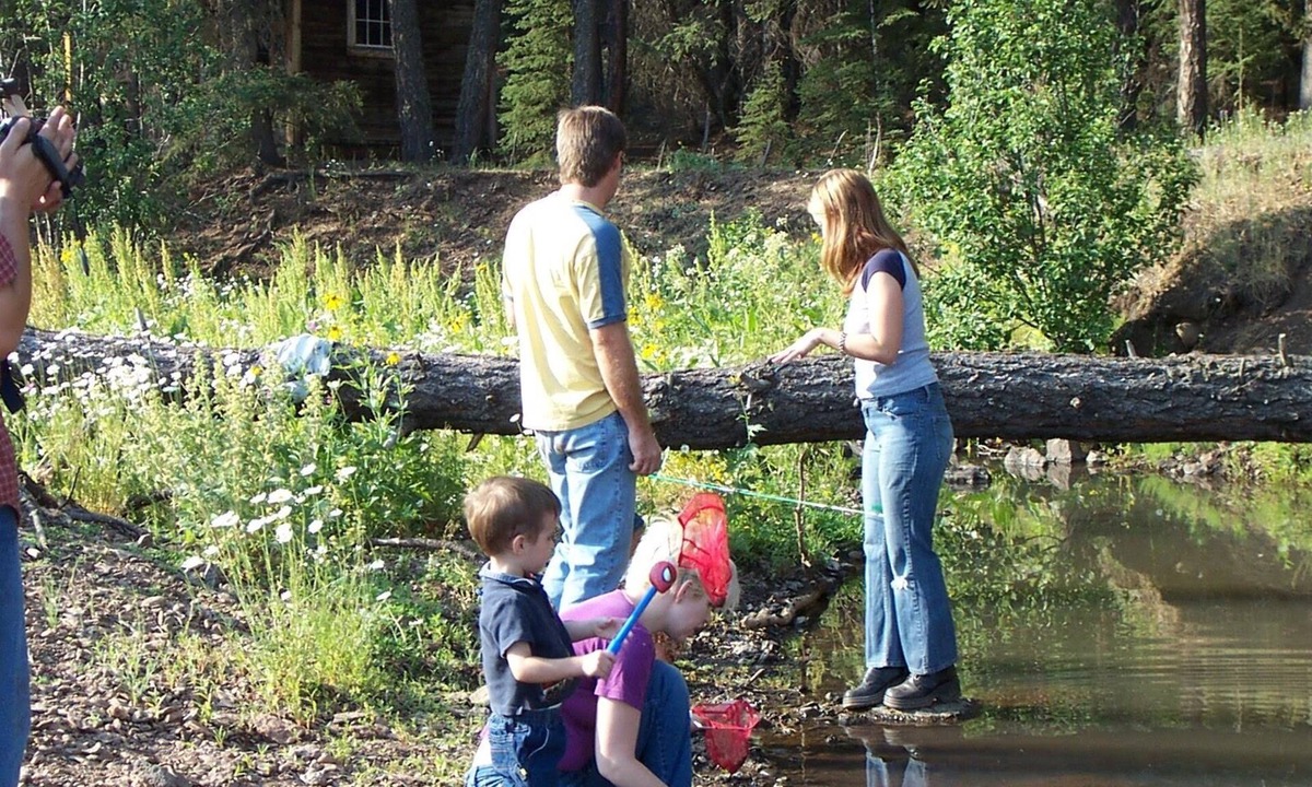 Blue House | The Beaver Creek Guest Ranch offers a peaceful setting for guests to relax.