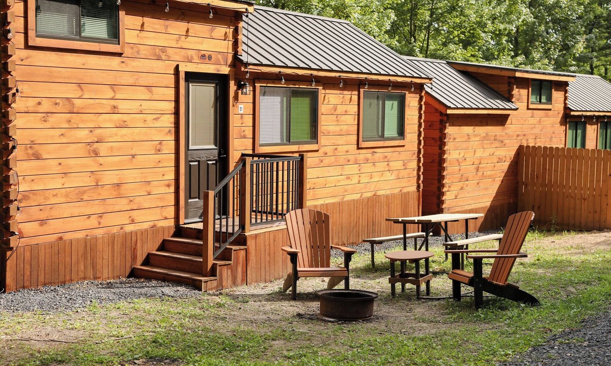 Mingoville Cabin | The Bellefonte Campground presents: Tiny Home | 2 Bedroom