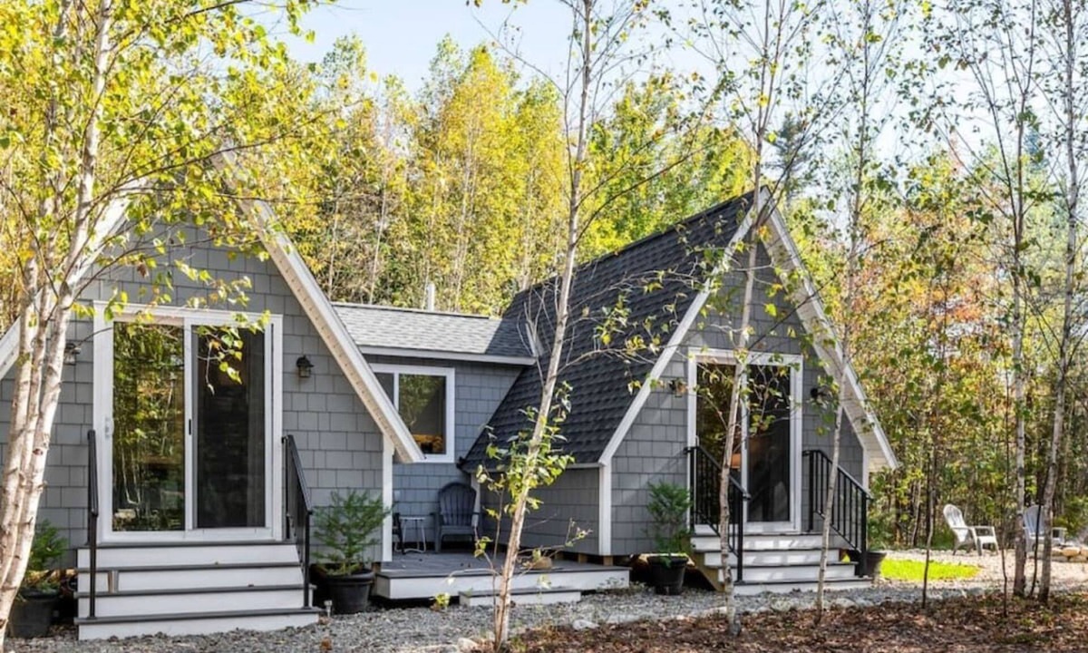 Surry Cabin | The Birches- Twin A Frame!