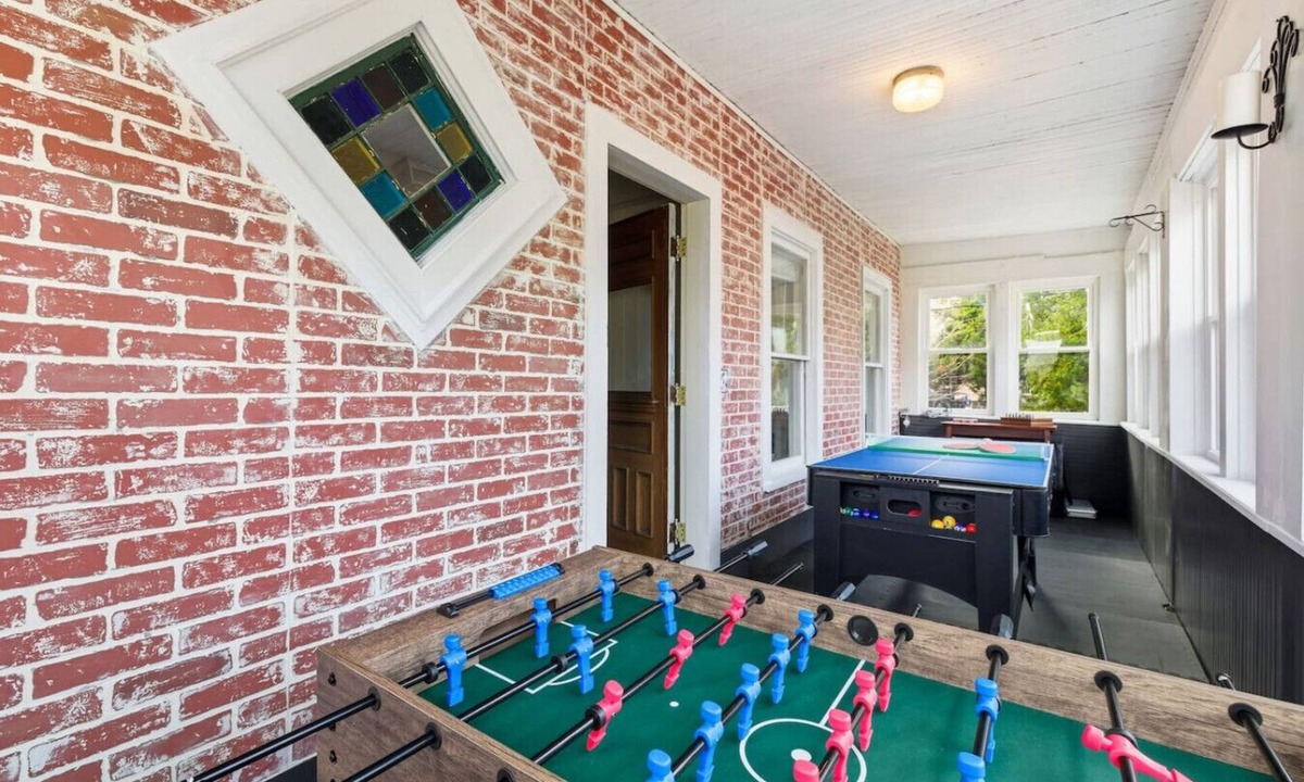 Winchester Apartment | The Birdsong Apt. | Game Room & Fire Pit