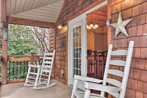 Hot Springs Apartment | 'The Boat House' Creekside Escape in Hot Springs!
