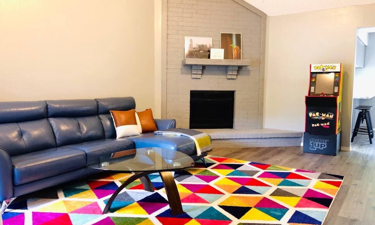 North Richland Hills House | The Book Nook Books Arcade Grill Workspace!