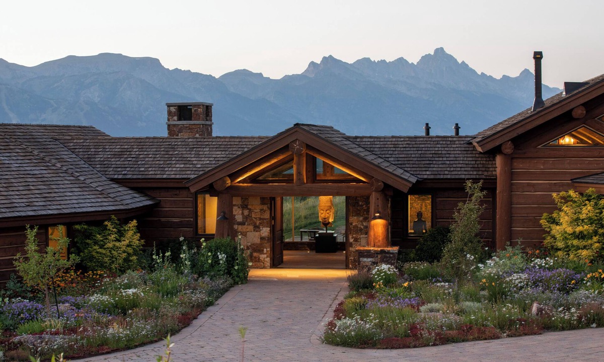 Spring Creek Ranch House | The Clear Creek Group : Teton Perspective : Notable Art Collection & Teton Views