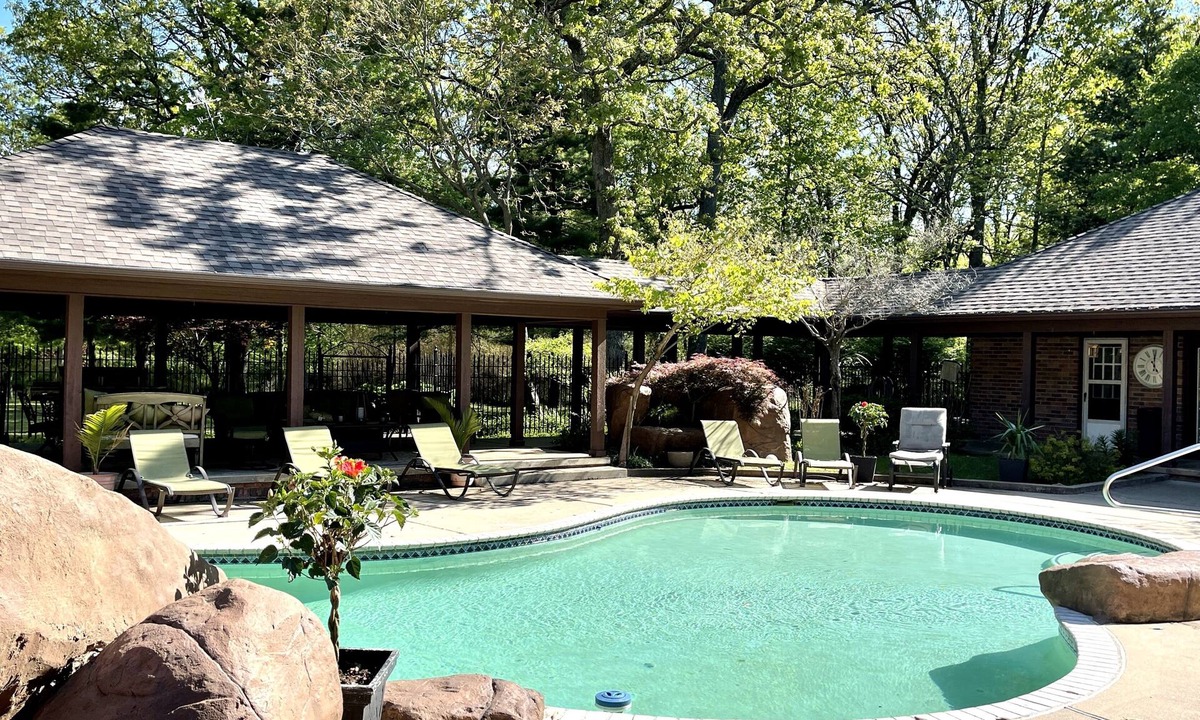 Joplin Apartment | The Courtyard Suite, Pool is opened in May and closed after Labor Day.