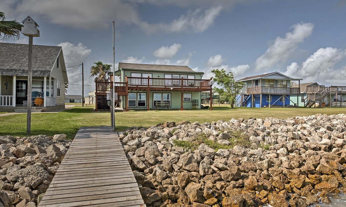 Palacios House | 'The Crab Trap' Palacios House on Matagorda Bay!