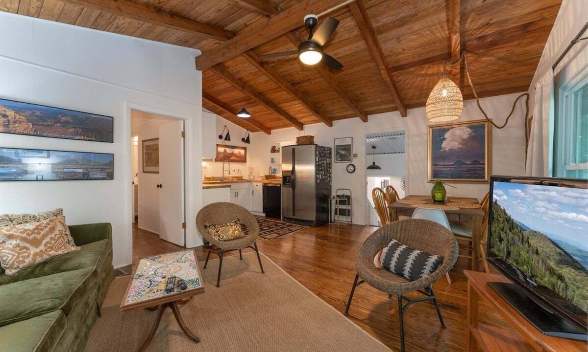Cedar Mountain House | The Deep Forest Green Cottage