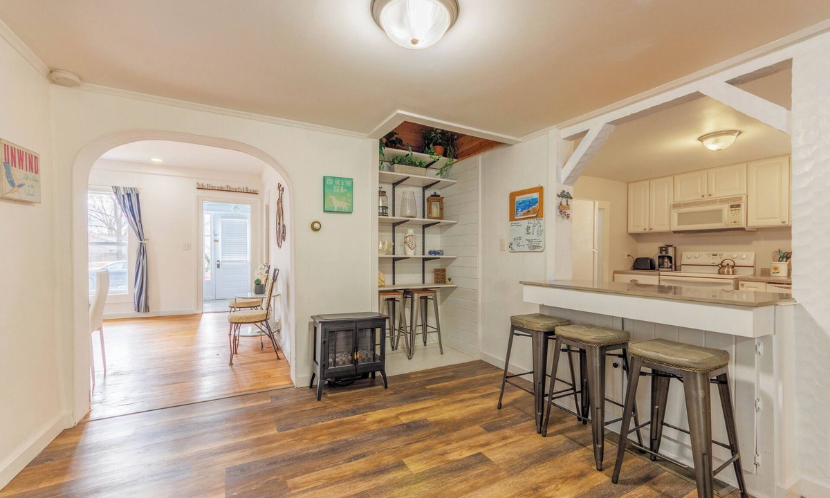 South Haven House | The Devonshire: Coastal comfort with firepit bikes, and kayak
