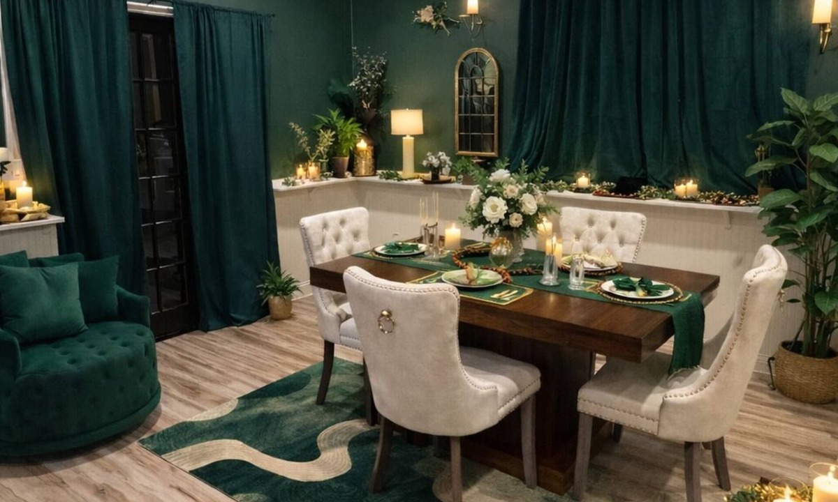 Shelbyville Apartment | The Emerald Escape: Moody emerald loft near the lake.