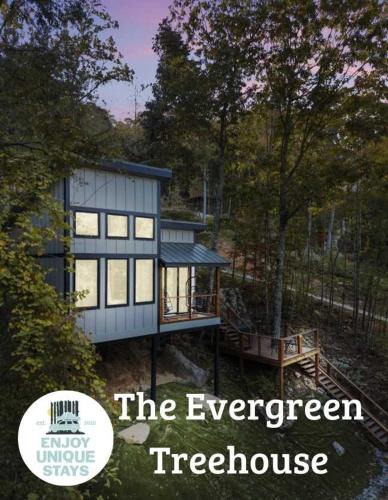 Wildwood House | The Evergreen Treehouse with Winter Views
