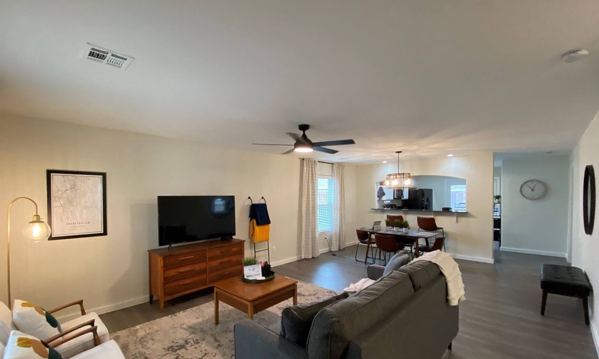 Fayetteville House | The Fay House - Modern home less than 10 minutes from UofA campus