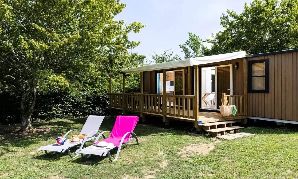 La Romieu House | The Florence Camp * - Mobile home Riviera - NEW! - 2 bedrooms/1 bathroom + CLIMATEIZATION 6 persons