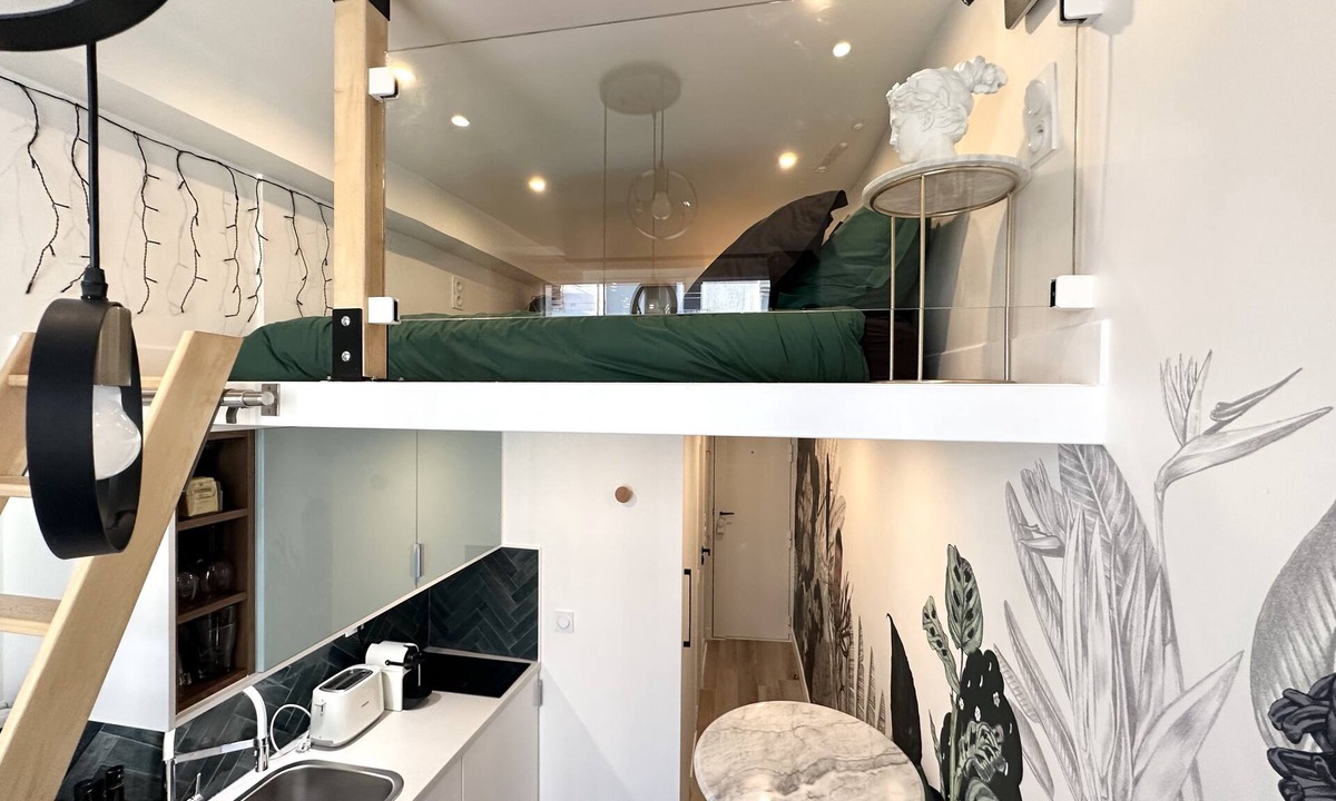 Bonne-Nouvelle Apartment | The GARDEN Cosy studio with AC - Paris very center