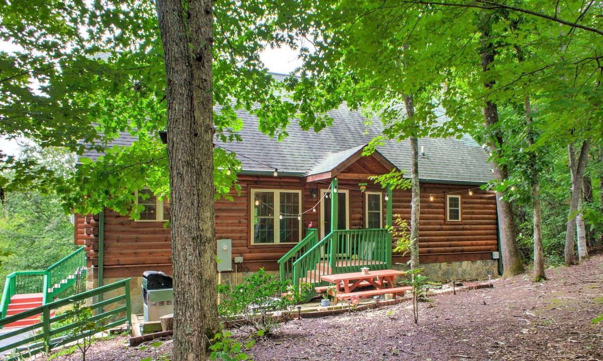 Lake Lure Cabin | The Ginger Fox Log Cabin w/Resort Perks | Lake Lure