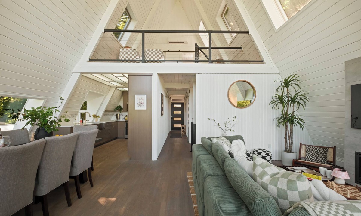 Northwest Olympia House | The Gnome Gully - A-Frame w/Sound Views