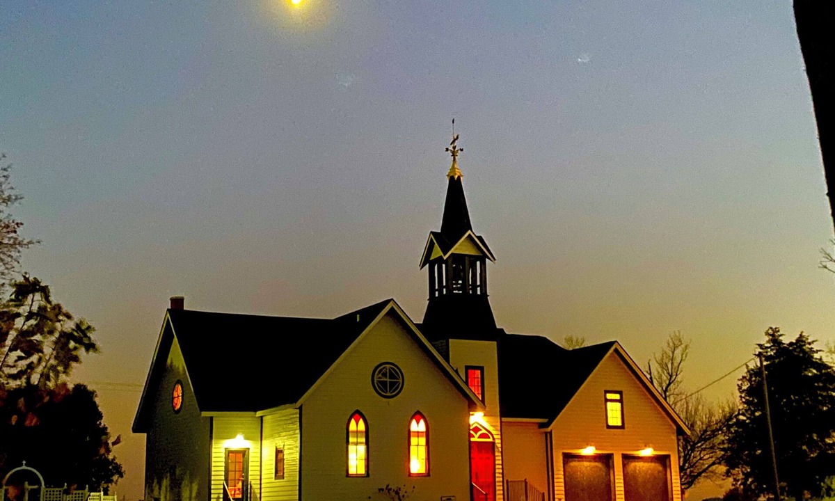 Council Hill House | The Heavenly Little White Church of Galena! Spectacular!