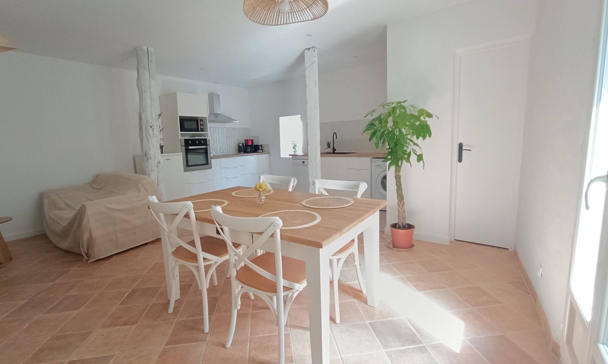 Saint-Jean-de-Fos House | The house on the small square in the center of the village. Parking 50m away.