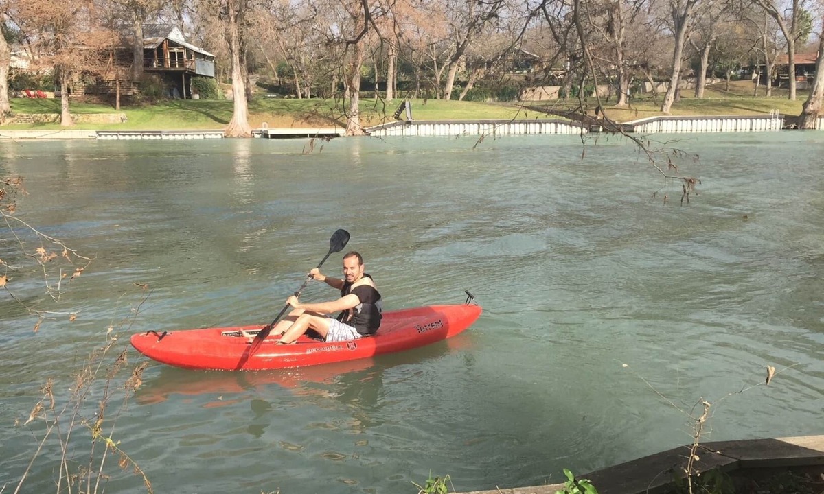 McQueeney House | The Lake Is FULL! LAKE front!