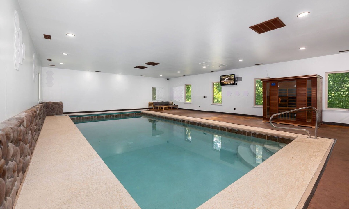 Bentonville House | The Manor-Indoor Pool-Speak Easy-Game Room-Sauna