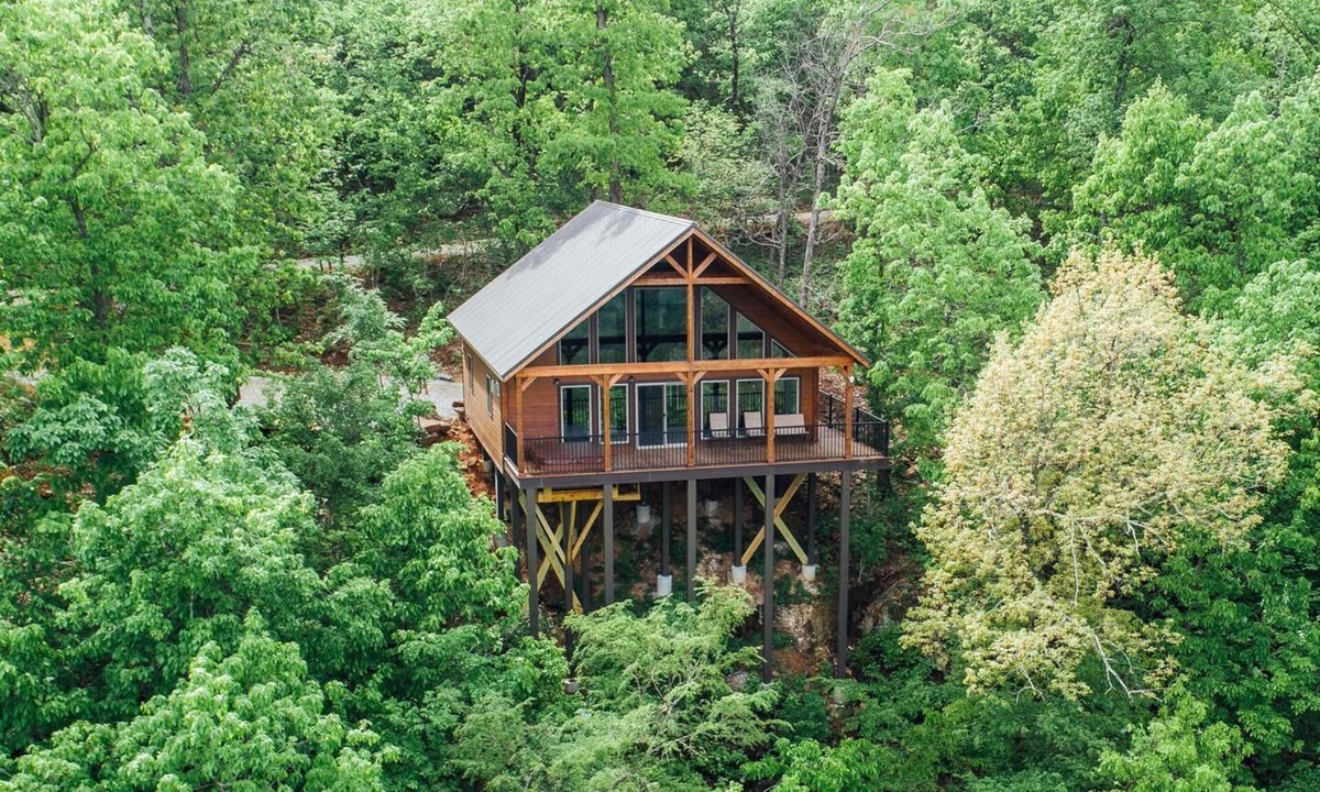 Ponca Cabin | The Morning Glory Cabin - Tree-top Getaway