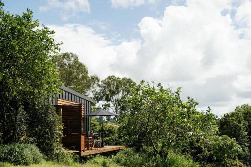 Clunes House | The Nest, Tiny House With a View. Byron Hinterland