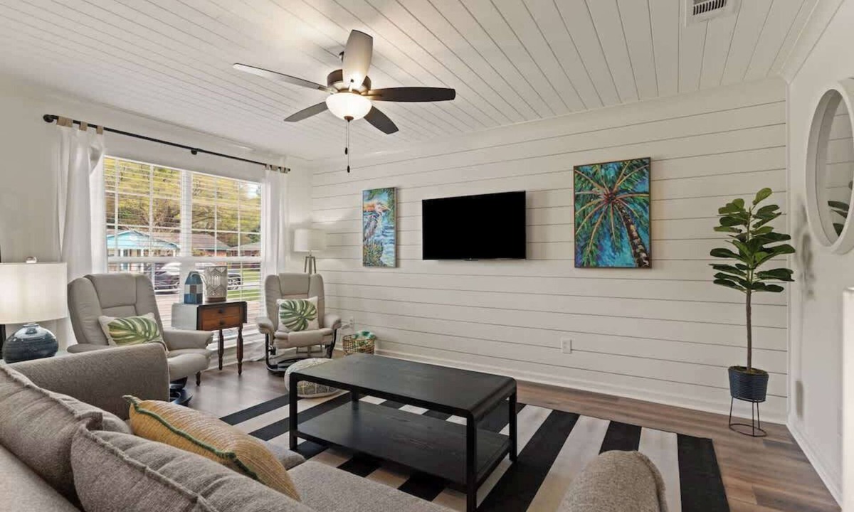Jekyll Island House | The Palm/Pet- Friendly