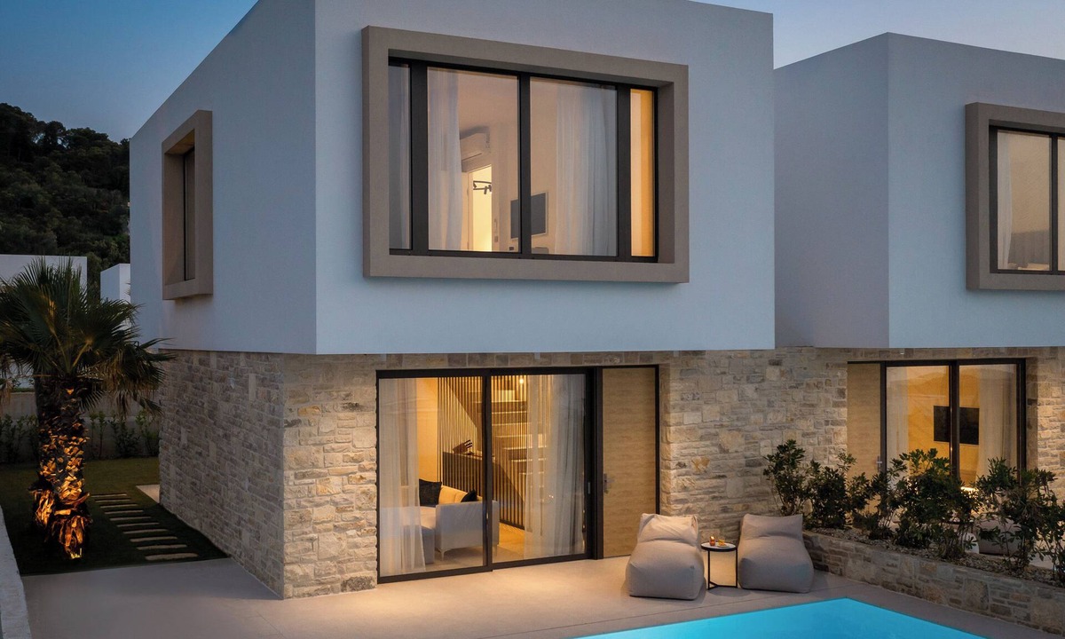 Kraj Resort | The Palms Resort Villa Beach Six with Pool