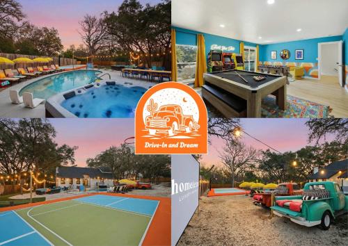 Vance Jackson House | The Pickleball Paradise - Pool - Hot Tub - Nerf Wall