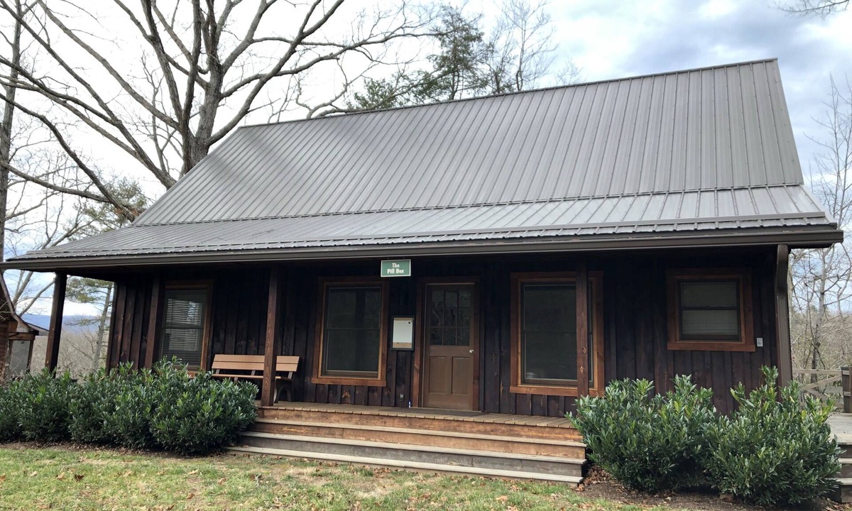 Millboro House | The Pill Box is the perfect getaway next to the Cowpasture River