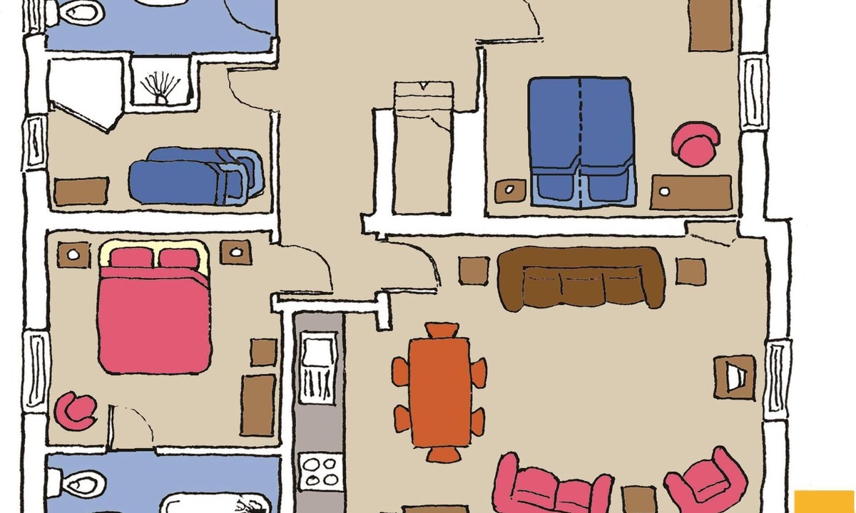 Shanklin Apartment | The Pines, three bed apartment