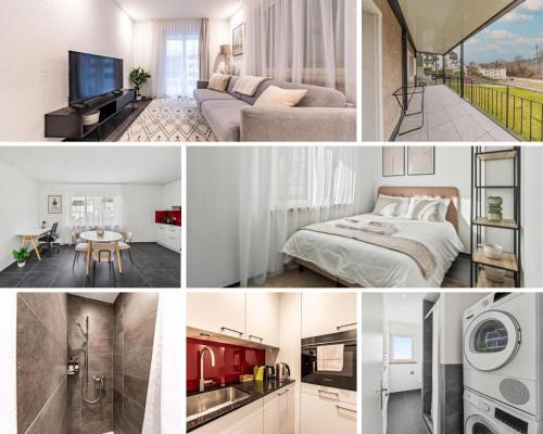 Neuhausen am Rheinfall Apartment | The R Apartment Mittelfelsen - Quiet, Free Parking
