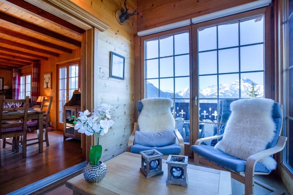 Les Posses-sur-Bex Ski Chalet | The Stag's Chalet by Gryon Luxury